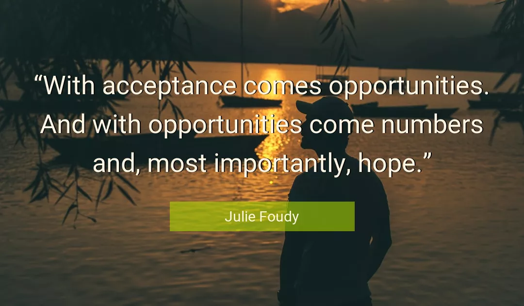 Quote About Hope By Julie Foudy