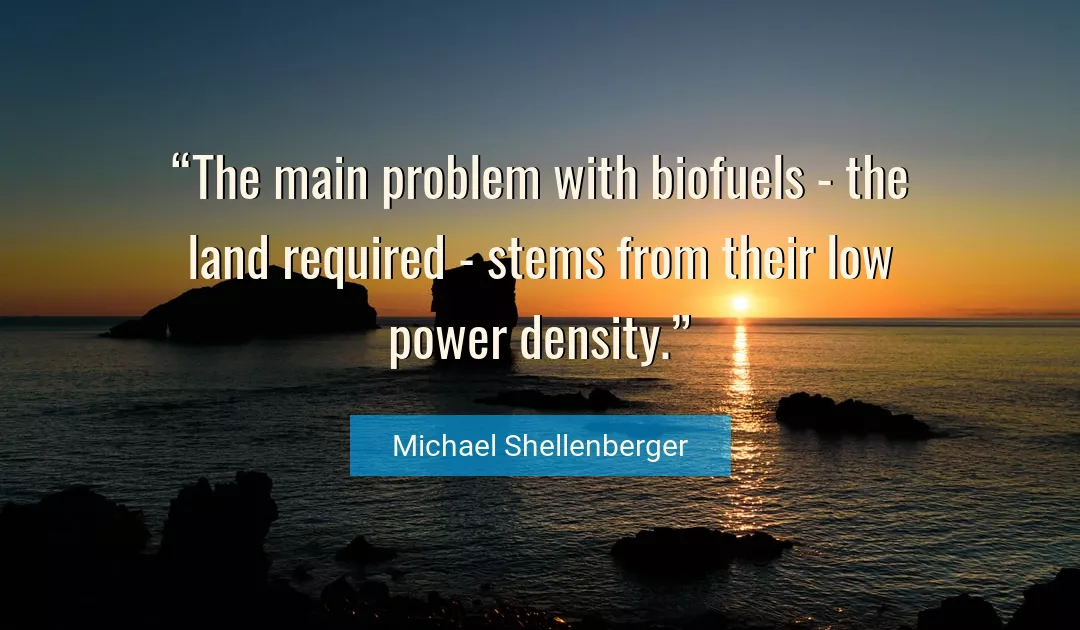 Quote About Power By Michael Shellenberger