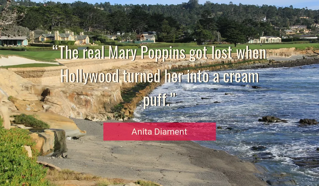 Quote About Real By Anita Diament