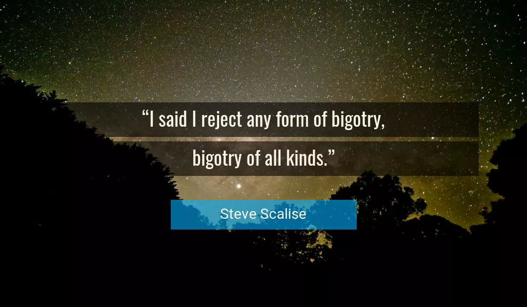 Quote About Said By Steve Scalise