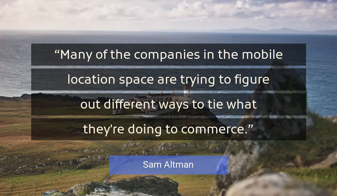 Quote About Space By Sam Altman