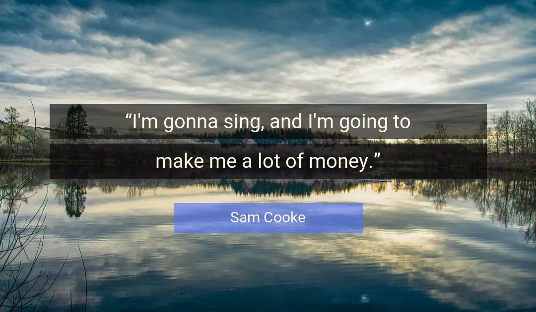 Quote About Me By Sam Cooke