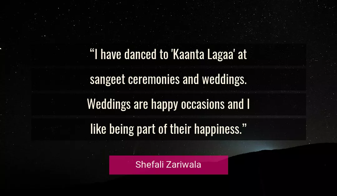Quote About Happiness By Shefali Zariwala