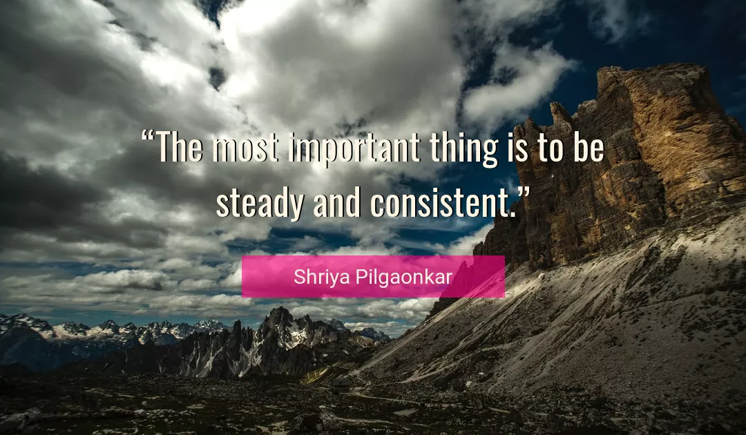 Quote About Important By Shriya Pilgaonkar