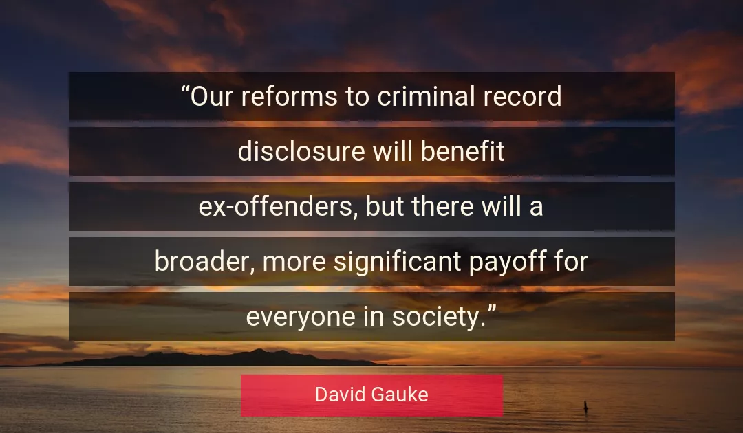 Quote About Society By David Gauke