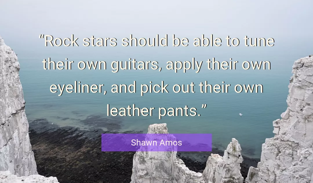 Quote About Stars By Shawn Amos