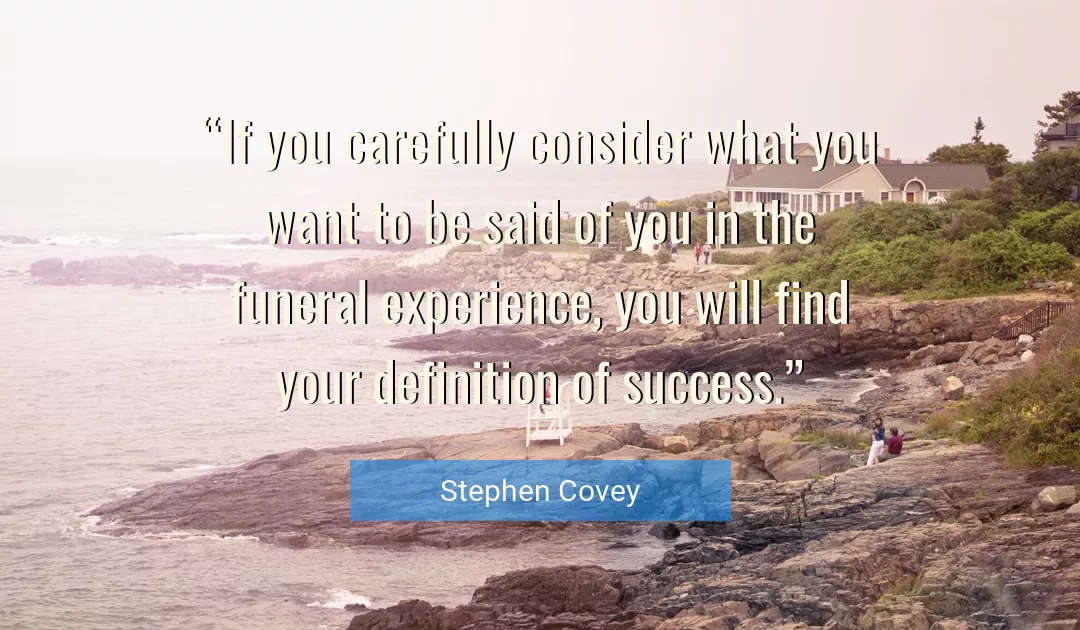 Quote About Success By Stephen Covey