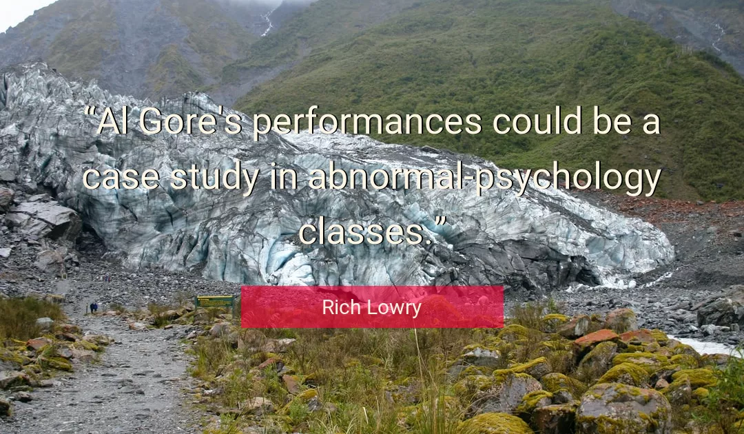 Quote About Study By Rich Lowry