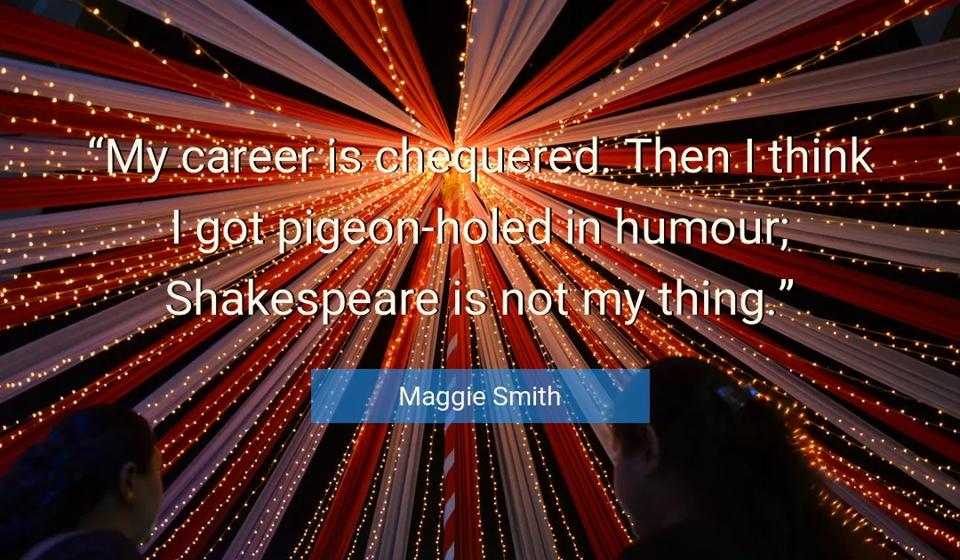 Quote About Think By Maggie Smith