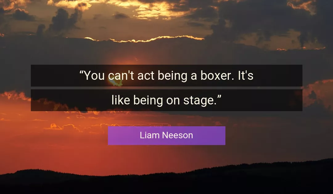 Quote About You By Liam Neeson