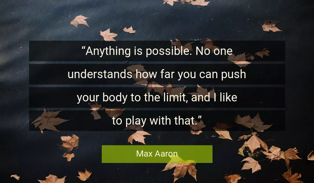 Quote About You By Max Aaron