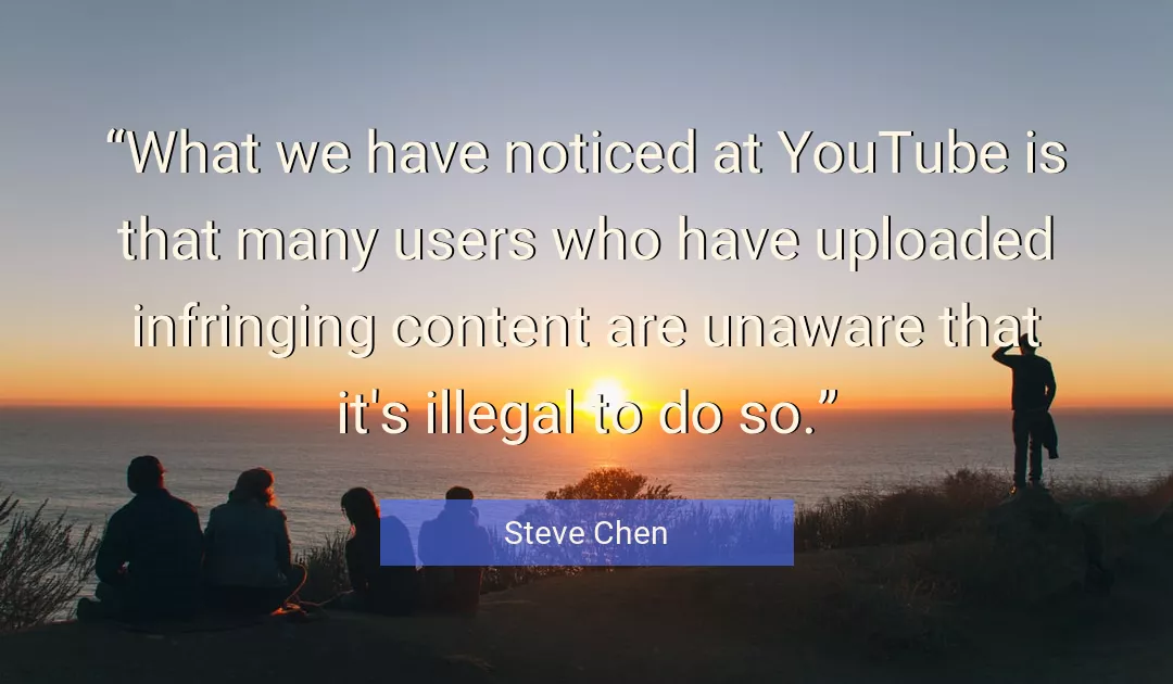 Quote About YouTube By Steve Chen
