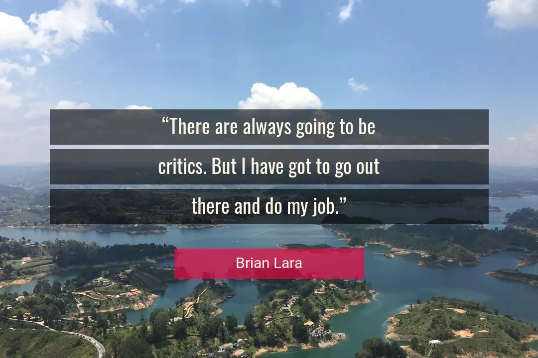 Quote About Always By Brian Lara