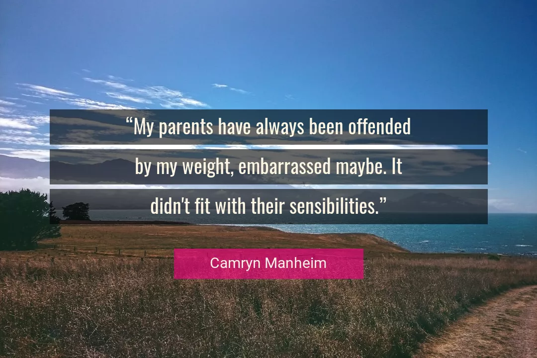 Quote About Always By Camryn Manheim
