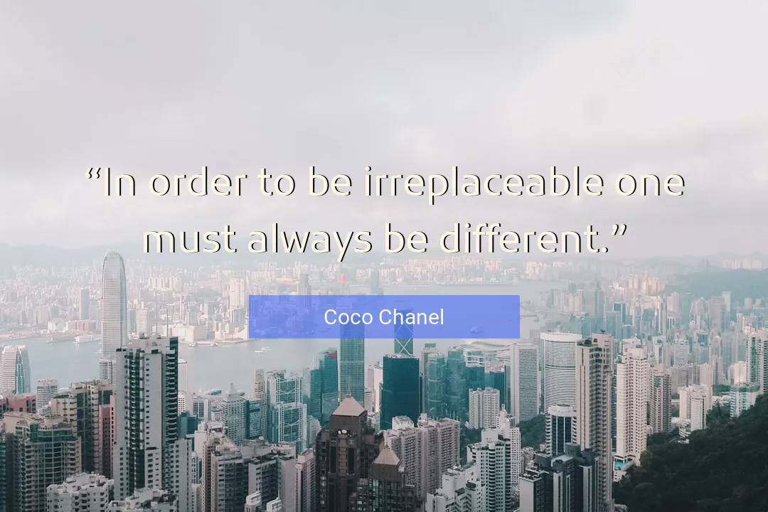 Quote About Always By Coco Chanel