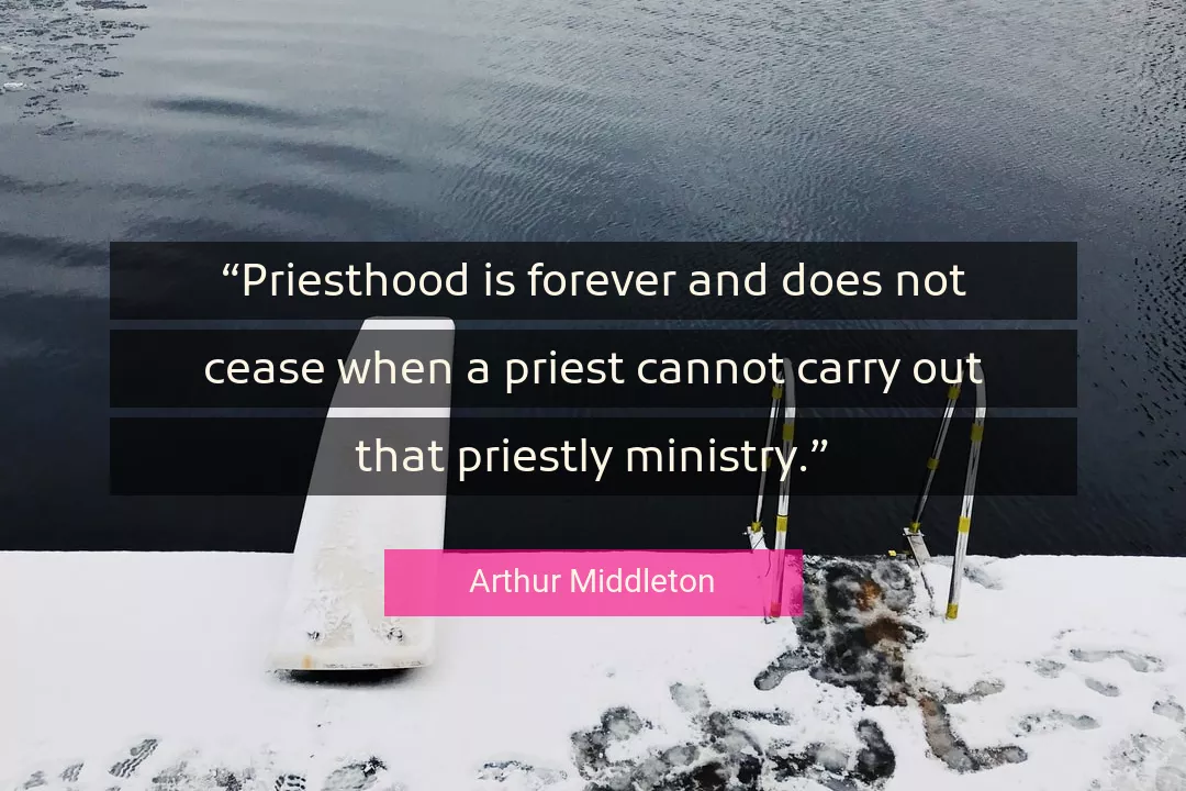 Quote About Cannot By Arthur Middleton