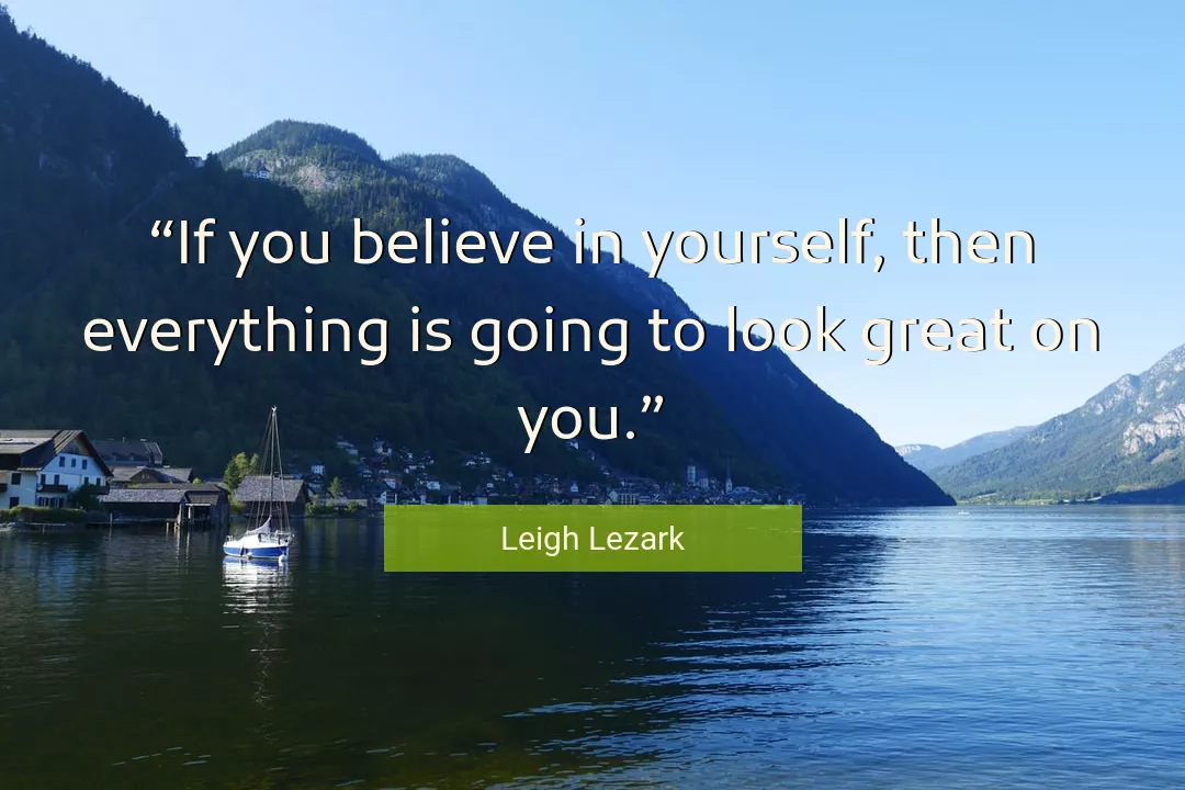 Quote About You By Leigh Lezark