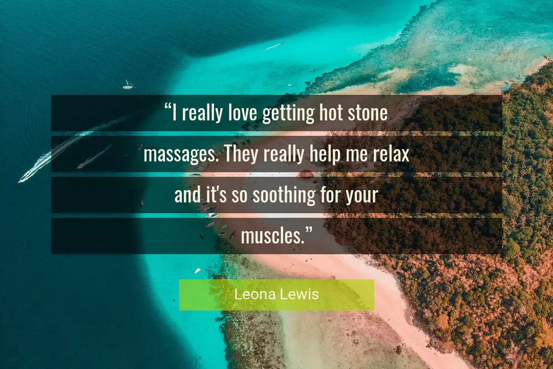 Quote About Love By Leona Lewis