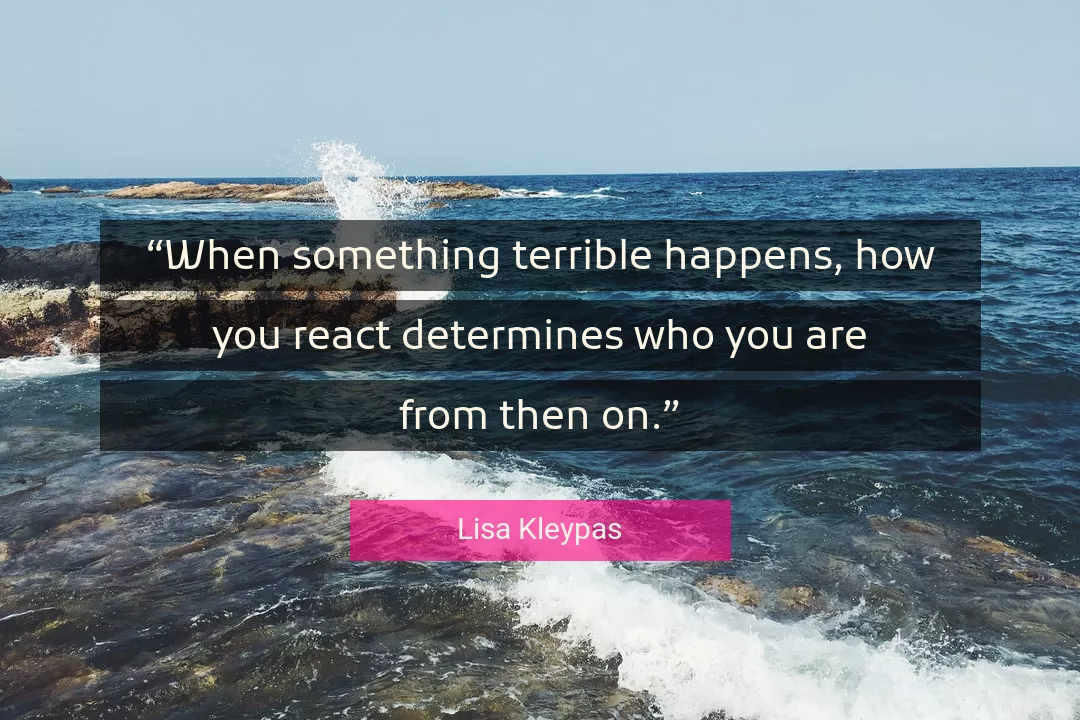 Quote About You By Lisa Kleypas