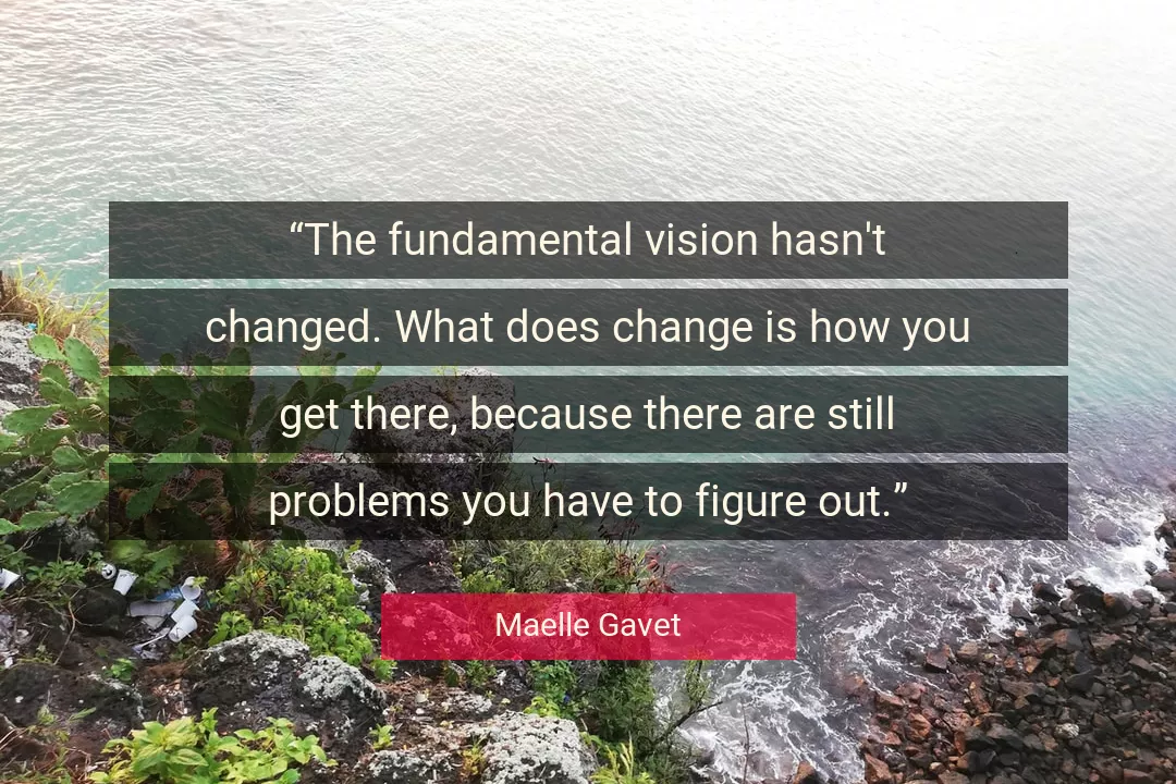 Quote About Change By Maelle Gavet