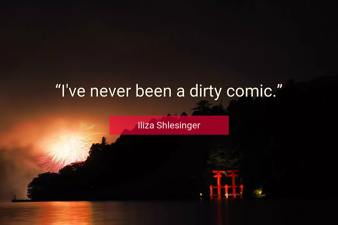 Quote About Never By Iliza Shlesinger