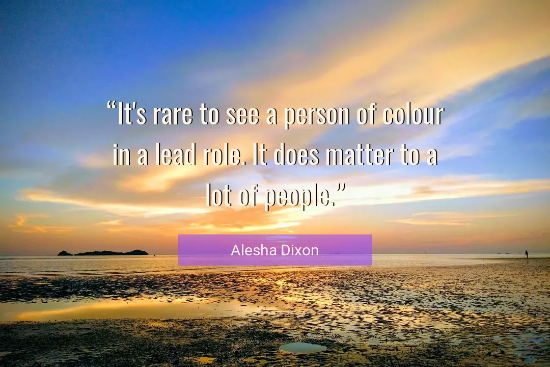 Quote About People By Alesha Dixon