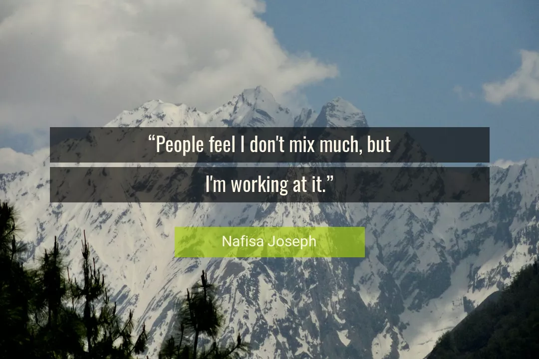 Quote About People By Nafisa Joseph