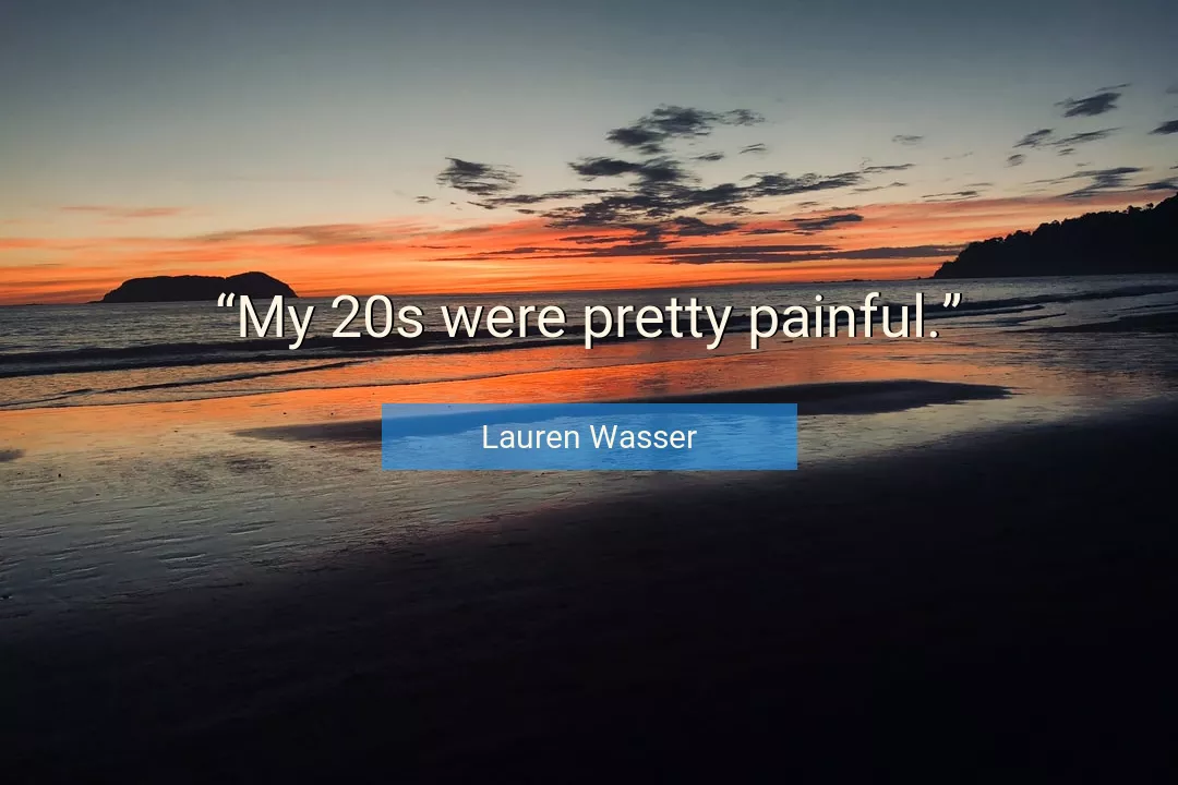 Quote About Pretty By Lauren Wasser