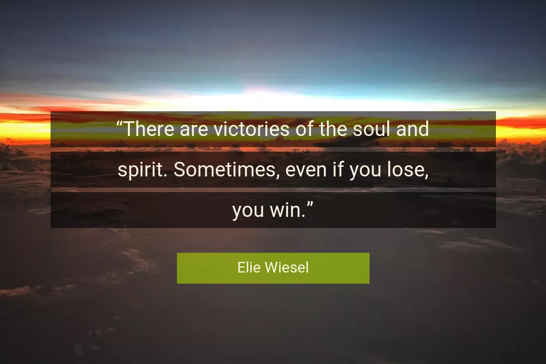 Quote About You By Elie Wiesel