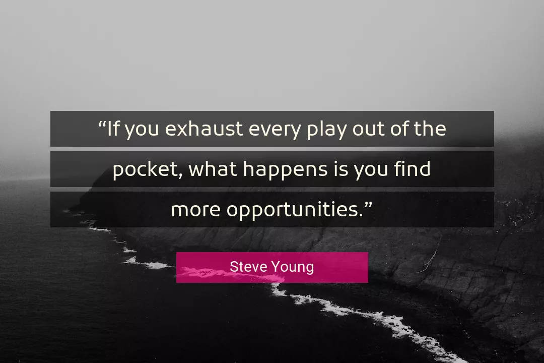 Quote About You By Steve Young