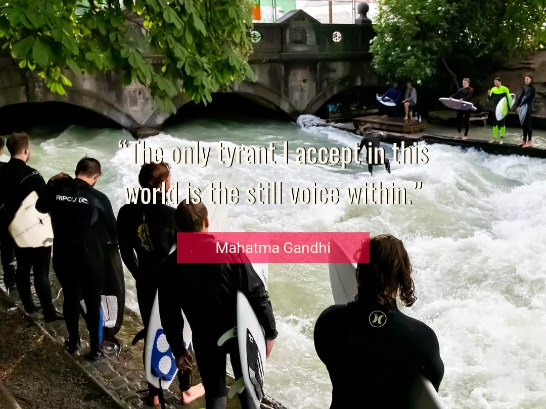 Quote About World By Mahatma Gandhi