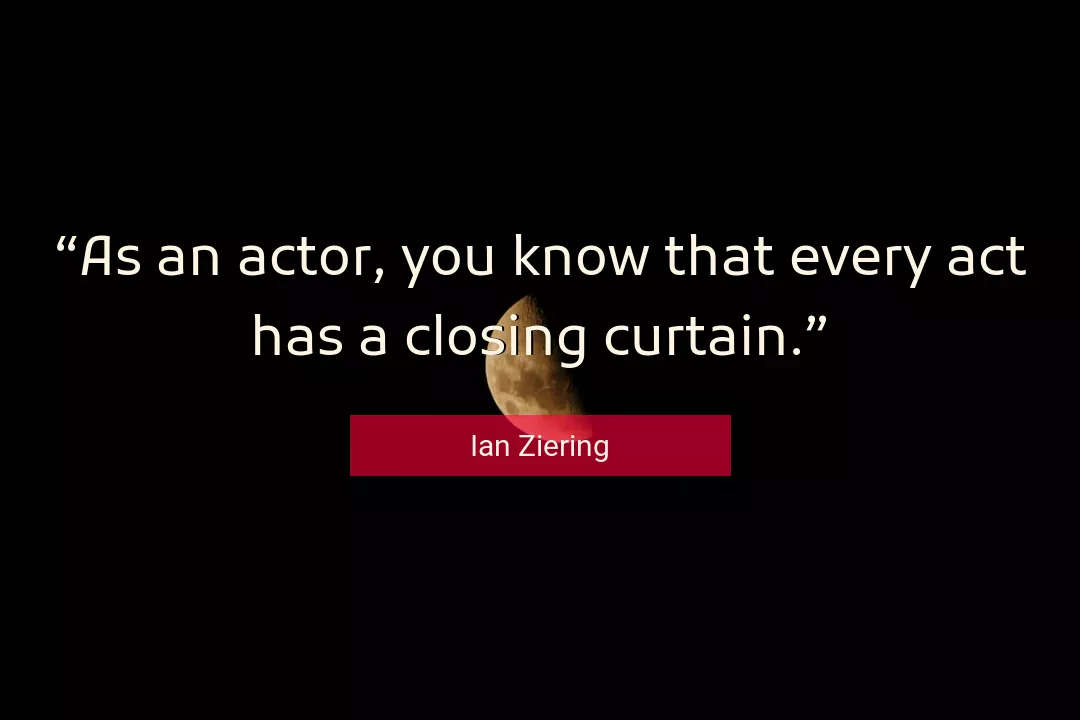 Quote About You By Ian Ziering