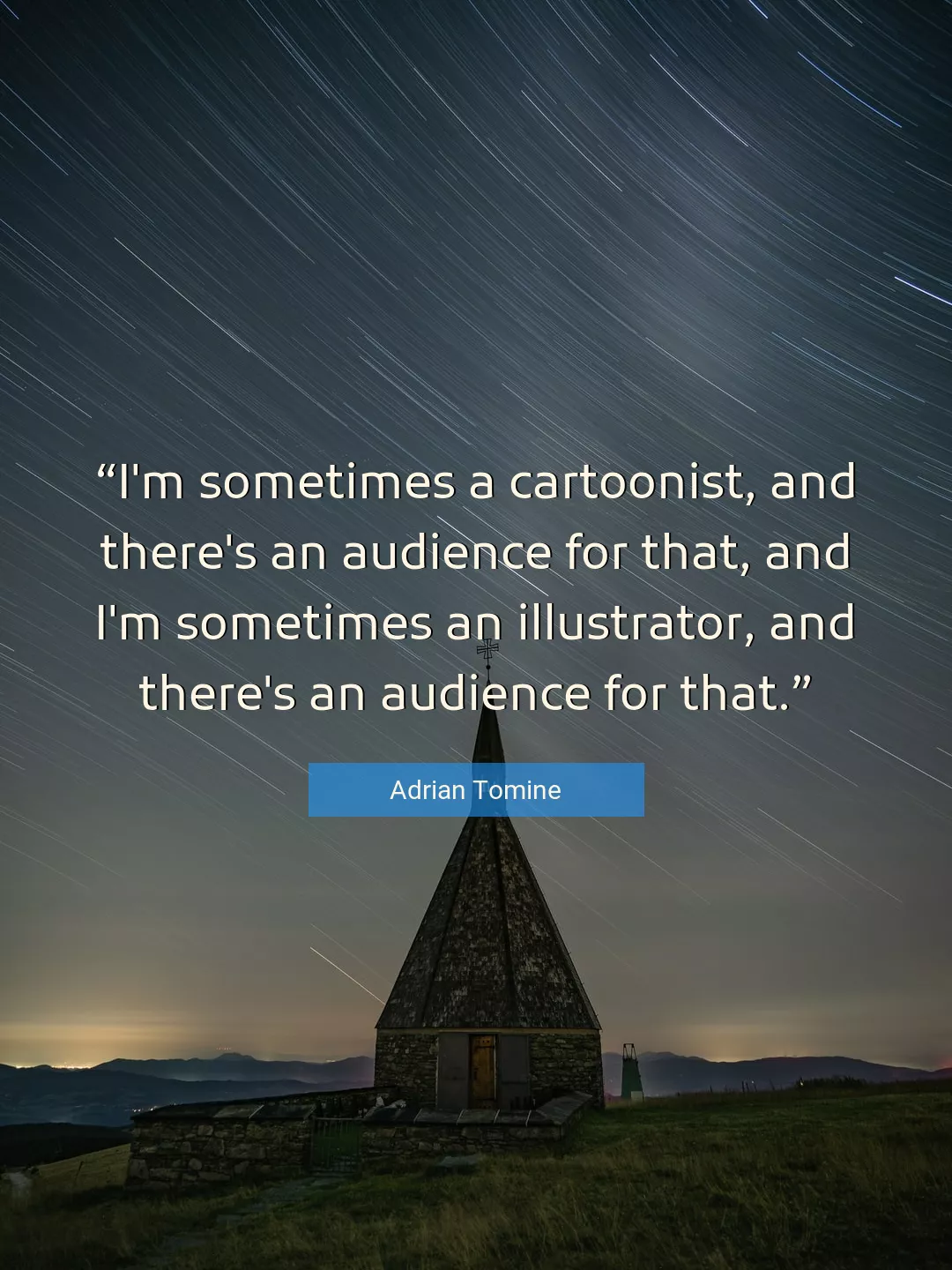 Quote About Sometimes By Adrian Tomine