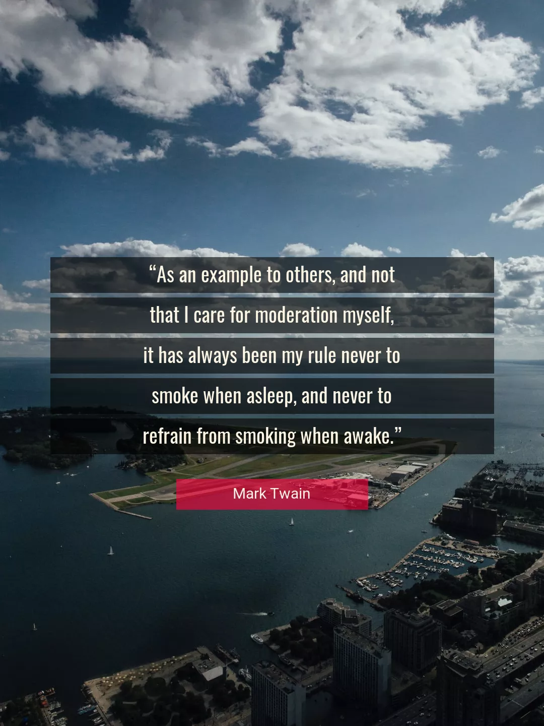 Quote About Myself By Mark Twain