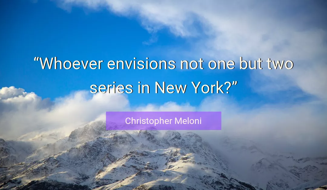 Quote About New By Christopher Meloni