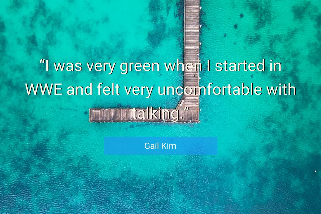 Quote About Green By Gail Kim