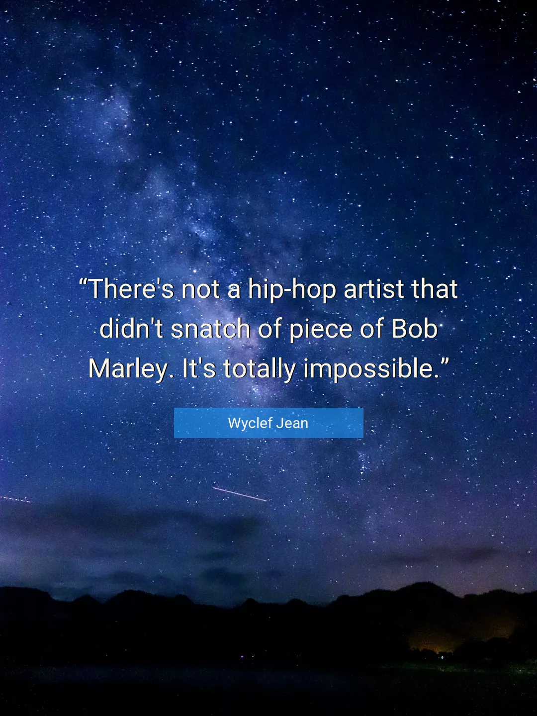 Quote About Impossible By Wyclef Jean