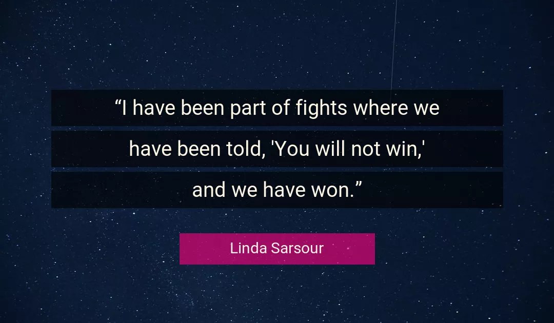 Quote About You By Linda Sarsour
