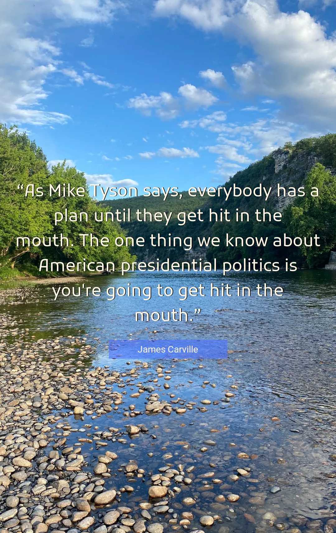 Quote About Politics By James Carville
