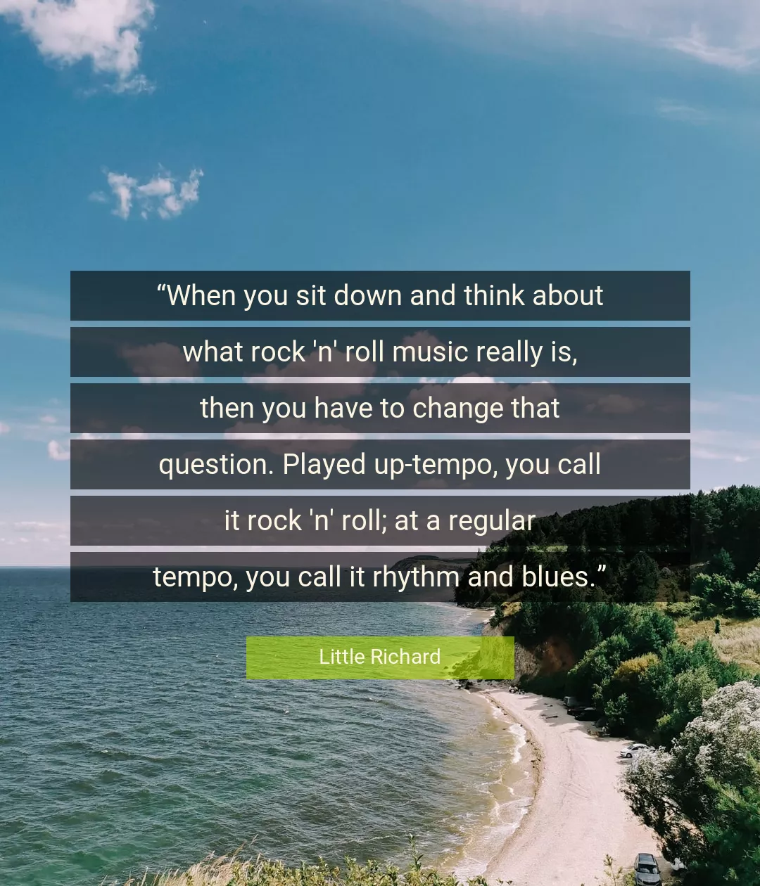 Quote About Change By Little Richard