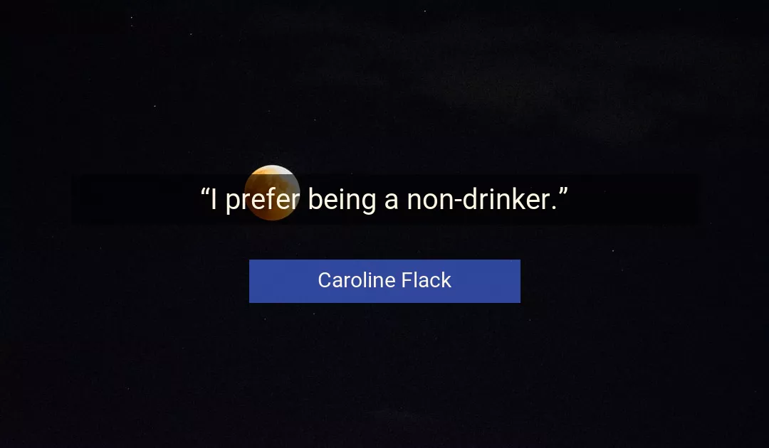 Quote About Being By Caroline Flack
