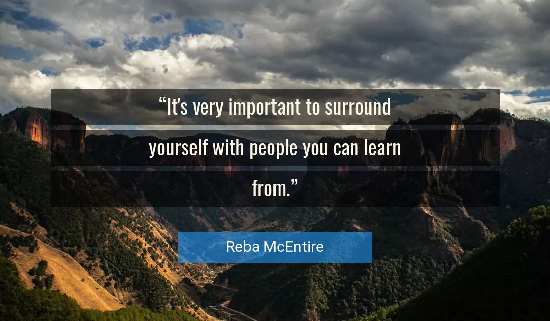 Quote About You By Reba McEntire