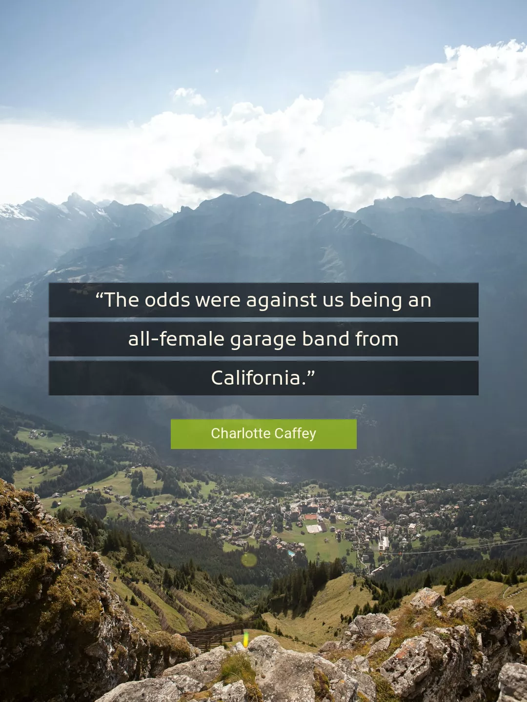 Quote About Us By Charlotte Caffey