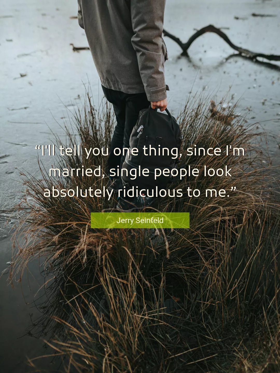 Quote About Me By Jerry Seinfeld