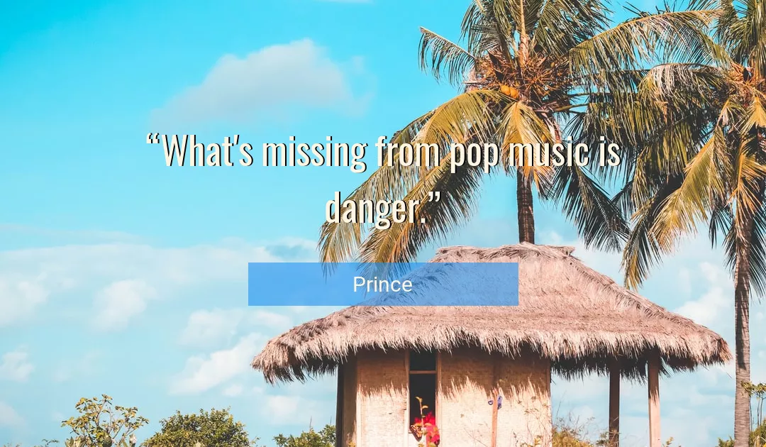 Quote About Music By Prince