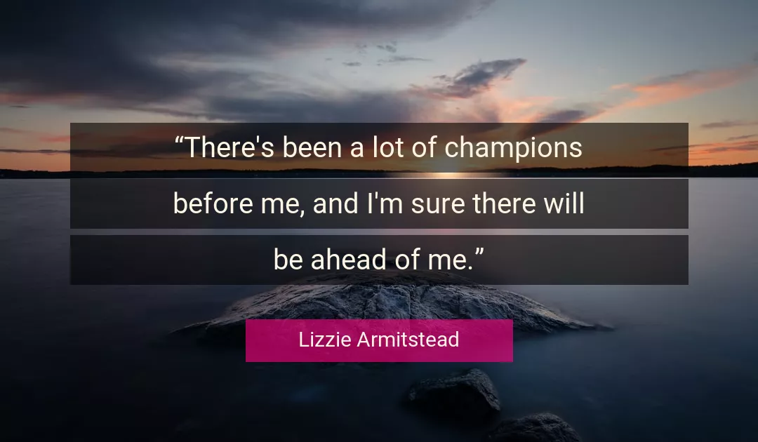 Quote About Me By Lizzie Armitstead