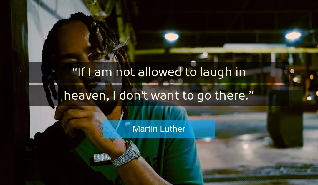 Quote About I By Martin Luther