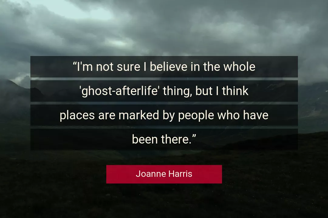 Quote About People By Joanne Harris