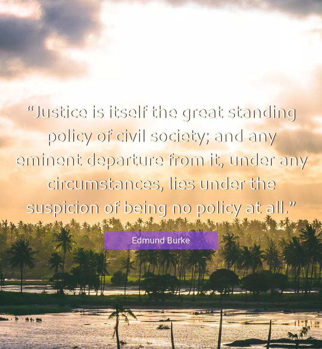 Quote About Justice By Edmund Burke