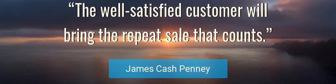 Quote About Will By James Cash Penney